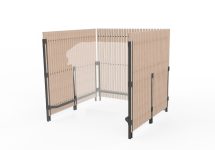 Cache conteneurs 1er segment L1600mm TROUANS..