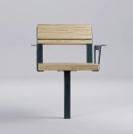 Chaise avec ou sans accoudoirs DAGNY