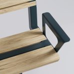 Chaise avec ou sans accoudoirs DAGNY