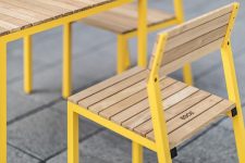 Chaise bois outdoor PARTINELLO