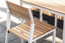 Chaise bois outdoor PARTINELLO