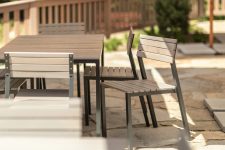 Chaise bois outdoor PARTINELLO