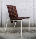 Chaise extérieur en bois résistant CAURO