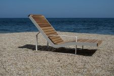 Chaise longue bois détente CAPBRETON..