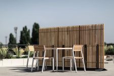 Claustra en bois outdoor DOSNON