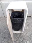 Corbeille multi usages béton acier vigipirate 89 litres ABLON