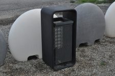 Corbeille multi usages béton acier vigipirate 89 litres ABLON