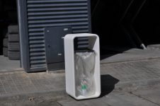 Corbeille multi usages béton acier vigipirate 89 litres ABLON