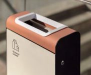 Corbeille tout acier simple 60L ETCHARRY.