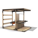 Cuisiner en extérieur Pergola CARPENTRAS