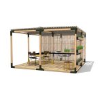 Espace de partage dînatoire Pergola SAIGNON