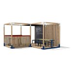 Espace de travail hybride Pergola LACOSTE