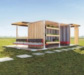 Espace détente Pergola en bois JOUCAS (5)