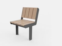 Fauteuil bois compact SOUDAN.