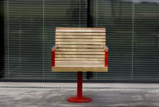 Fauteuil bois fixation amovible PYLA.
