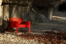Fauteuil confortable outdoor en tissu MANSO (3)