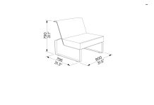 Fauteuil de jardin épuré MAZZOLA (4)