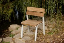 Fauteuil en bois simple ARRIGAS