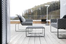 Fauteuil extérieur accoudoir droit MATRA