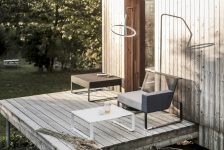 Fauteuil extérieur accoudoir gauche MERIA