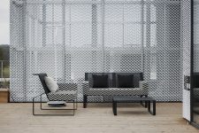 Fauteuil extérieur accoudoir gauche MERIA