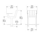 Fauteuil inclusif en bois avec accoudoirs adaptés INDRE (2)