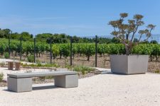 Jardinières béton arrosage intelligent HONFLEUR