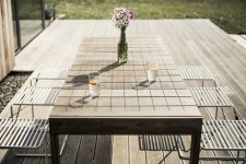 L2 Table bois 220cm SN105