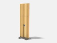 Paroi ajourée en bois extérieur FRESNAY