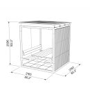 Pergola familiale en bois UCHAUX (2)