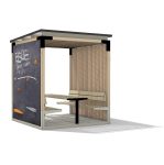 Pergola familiale en bois UCHAUX