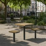 Petite table en bois robuste DAGNY