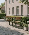 Petite table en bois robuste DAGNY