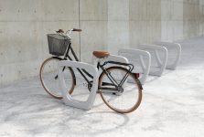 Range vélos béton robuste TROARN