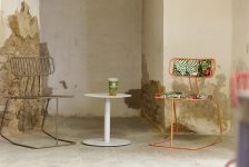 Rocking chair empilable extérieur HOPE
