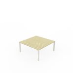 Table basse carrée en bois résistante MURZO