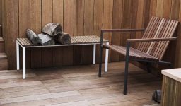 Table basse en bois outdoor ALATA