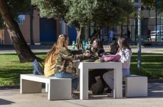 Tables picnic béton multi dimensions THIOUVILLE