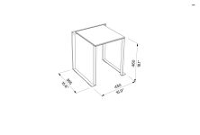 Tabouret HPL espaces extérieurs FOCE