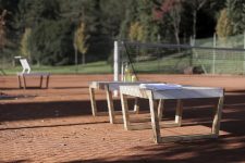 Tabouret bois pour jardin BASTELICA