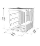 Travailler en extérieur Pergola FAUCON (2)