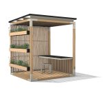 Travailler en extérieur Pergola FAUCON