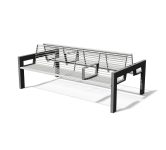 U1-490 Banc double tout acier SAVENAY