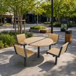 Chaise 1 pieds avec ou sans accoudoirs HULDA